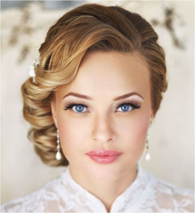 hairstyles for short hair for wedding