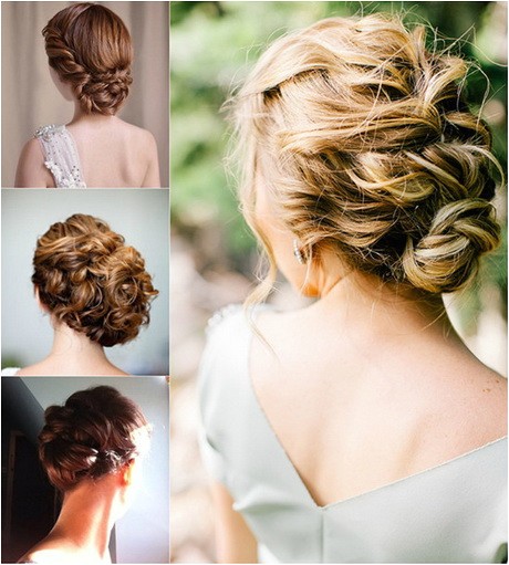 wedding hair with braids and curls 2