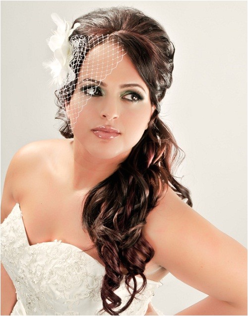 beautiful wedding hairstyles half up and half down for 2014