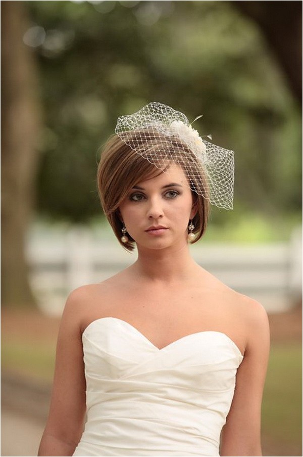 wedding hairstyles short hair