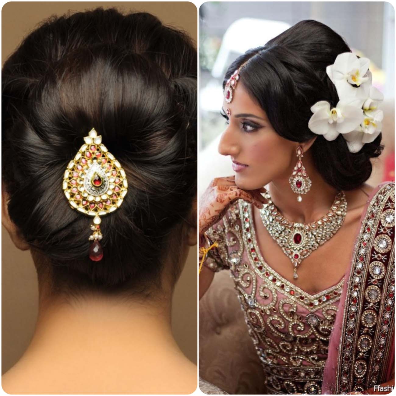 indian wedding hairstyles for brides 2016