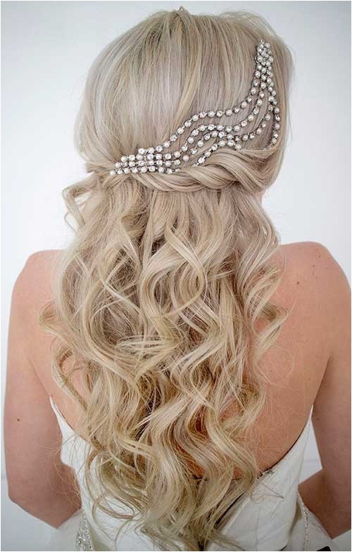20 half up half down hairstyles for wedding