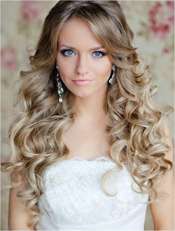 hairstyles for long hair bridesmaid