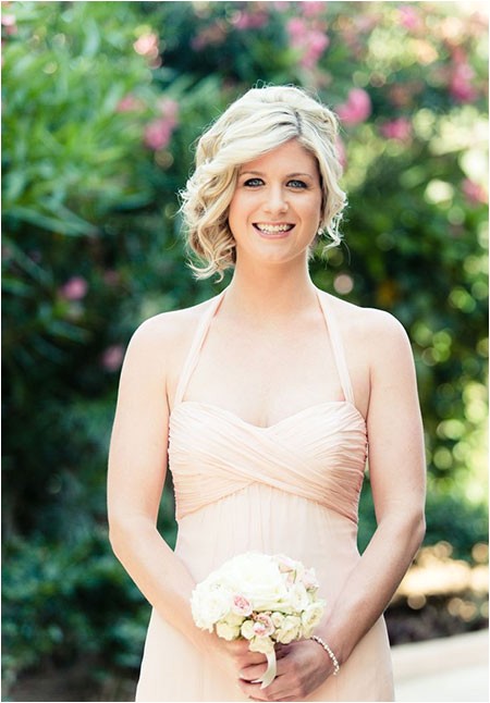 brides hairstyles for short hair
