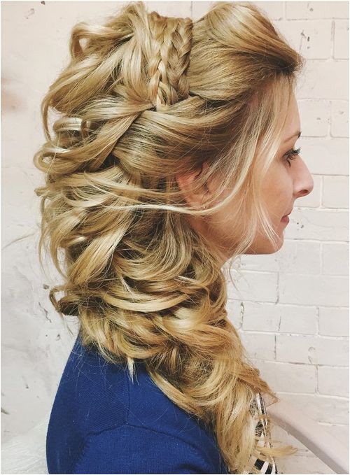 Wedding Hairstyles On the Side for Long Hair 20 Gorgeous Wedding Hairstyles for Long Hair