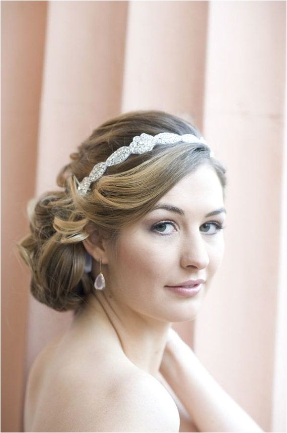 beautiful bridal hairstyles with head bands