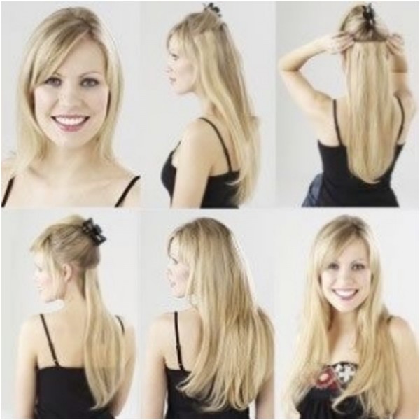 clip in hair extensions for your wedding day