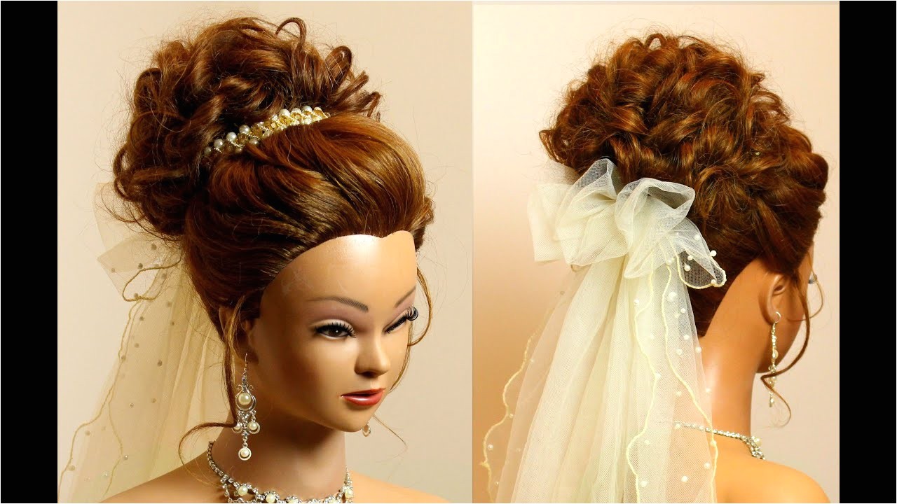 bridal hairstyle video youtube