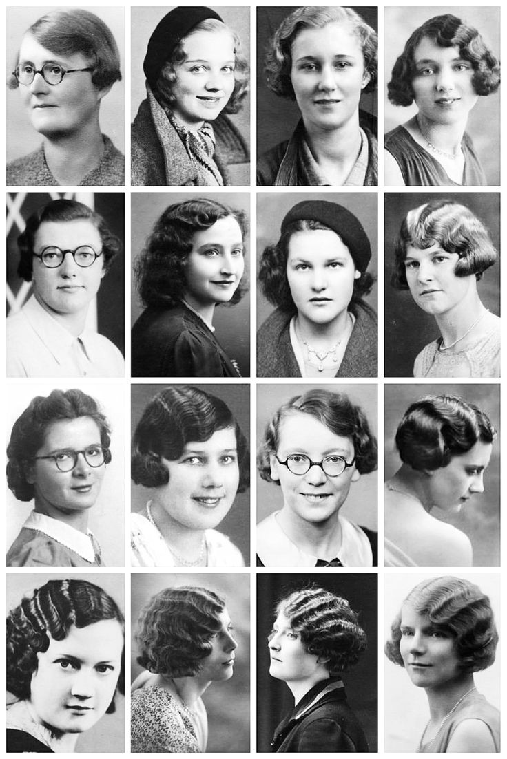 Amazing Vintage Portrait s Depict Women s Hairstyles of the