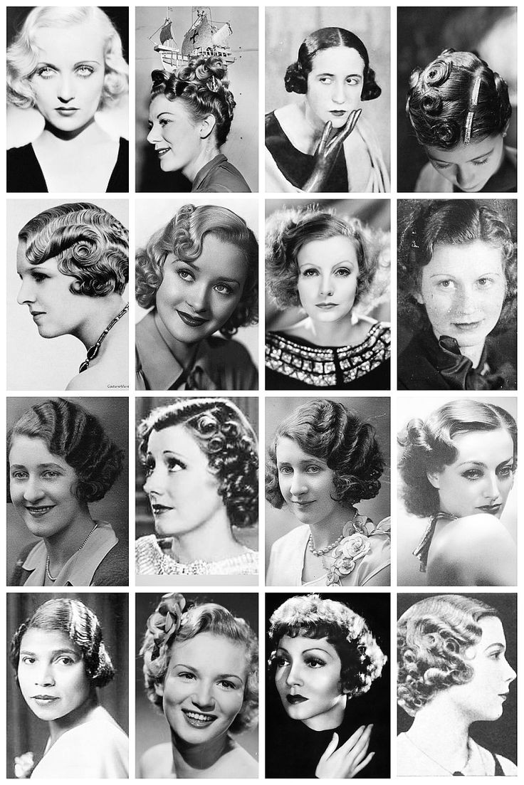 Pg 4 1930 s Hairstyles A collection of 1930 s