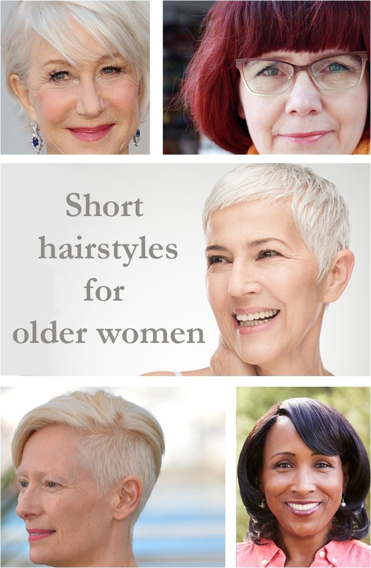 Short hairstyles Beauty for over 50s Pinterest