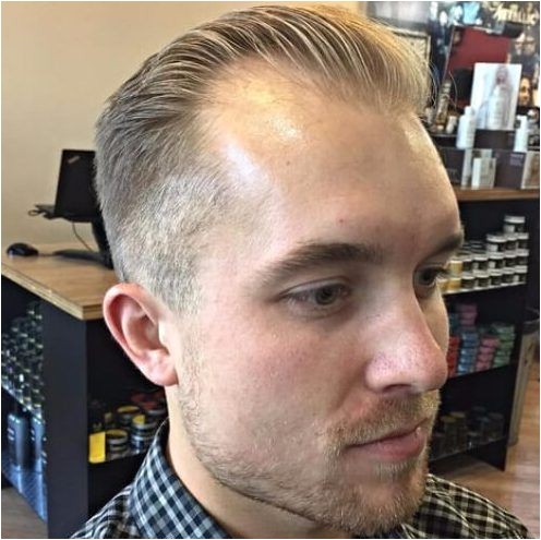 thinning hair hairstyles for men with receding hairlines