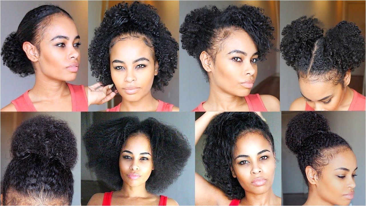 Natural Curly Hairstyles Black Women Elegant 10 Quick & Easy Natural Hairstyles Under 60 Seconds