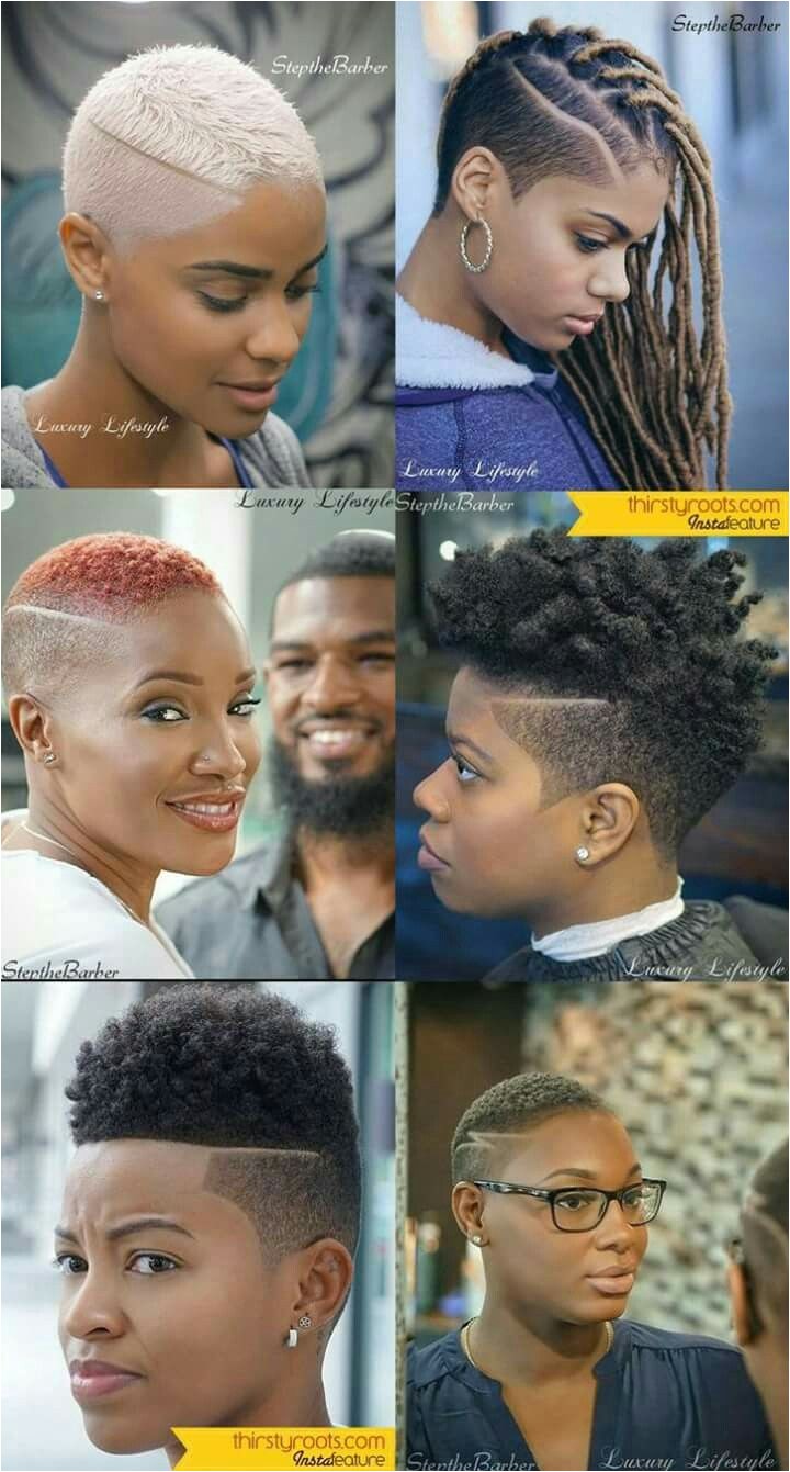 Tapered Haircut For Women Shaved Mohawk Hairstyles For Black Women Short Natural Hairstyles For