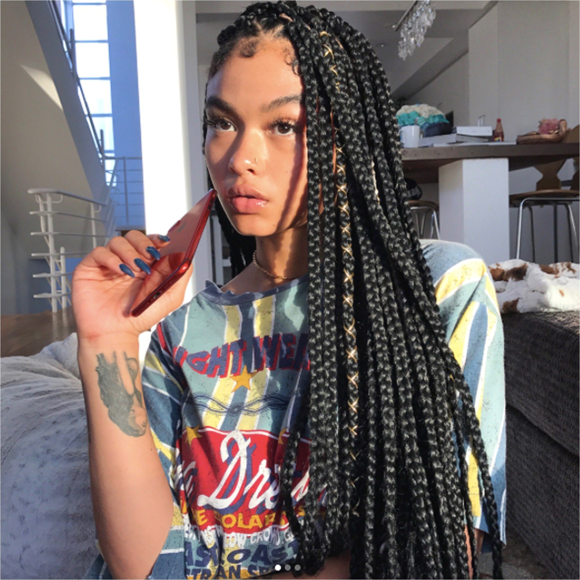 9 Hairstyles Anyone With Box Braids Needs to Try