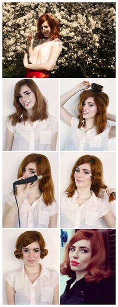 HOW TO SIXTIES HAIR TUTORIAL by Vanessa