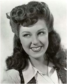 I want that hair Fay McKenzie 1940s Pin Up Hair Big Hair Rockabilly