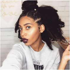 top knot kinky natural hairstyle with clipin extensions 4c Natural Hair Natural Hair Care Tips