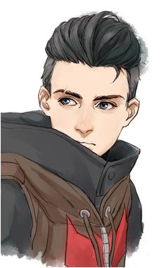 Could this be anyone Cole or Demian or a different villain Anime Hairstyles Male