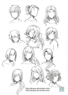 Hair Hair Sketch Drawing Tips Manga Drawing Drawing Techniques Manga Hair