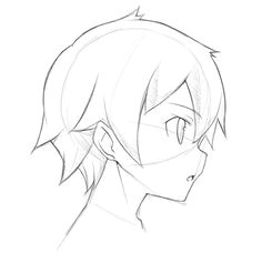 Anime head reference Drawing Tips Drawing Male Hair Anime Face Drawing Manga Drawing