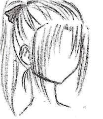 how to draw anime hair step by step for beginners Google Search How To Draw
