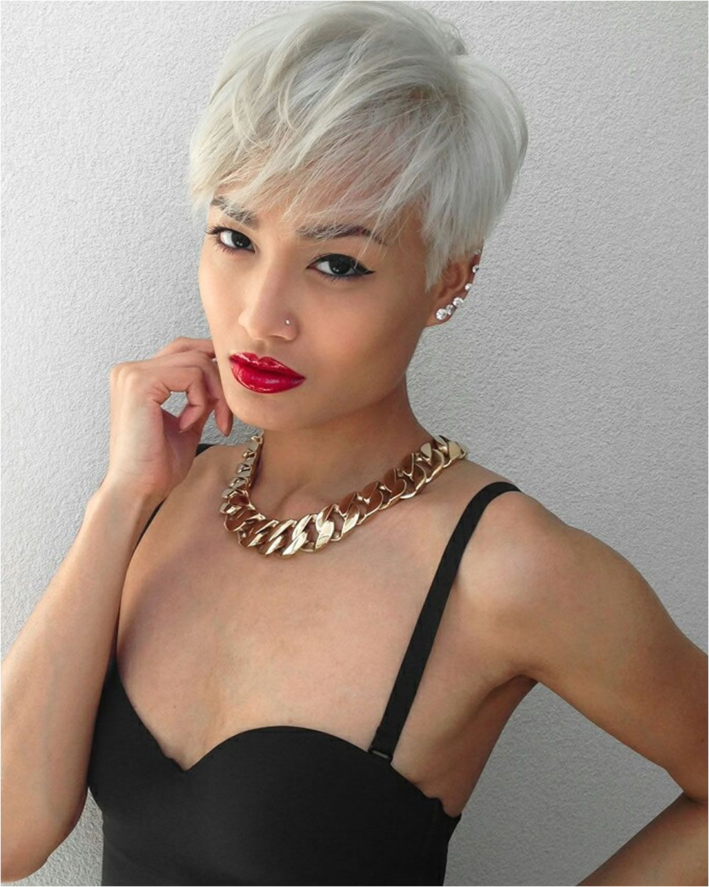 Pixie Haircuts for Asian women