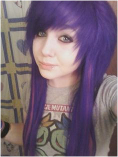 I love her hair especially the color my favorite color purple