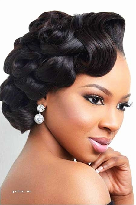Gorgeous Black Purple Hairstyles · Black Girl Bun Hairstyles New Wedding Buns Updo Wedding Hair With Flower Luxury Hairstyle For