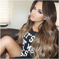 Becky G · 35 Latest Long Layered Hairstyles Long Brunette Ombre Hair Color Brunette Balayage Hair Brunette