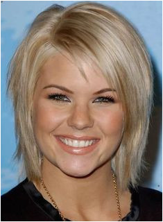 Short Hairstyles For Round Faces Double Chin Short Haircuts For Fat Faces And Double Chins image