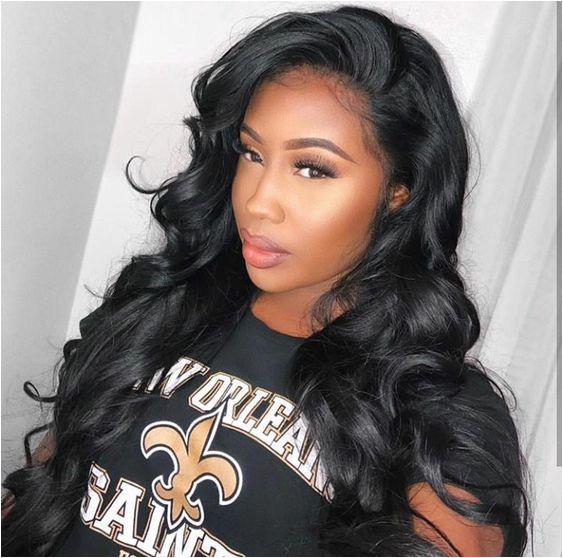Body wave sew in with frontal hairstyles for black women online shop best virgin hair