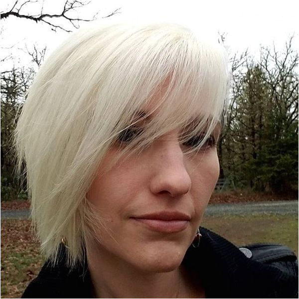 Edgy Asymmetrical Short Blonde Hairstyles 2018 2019