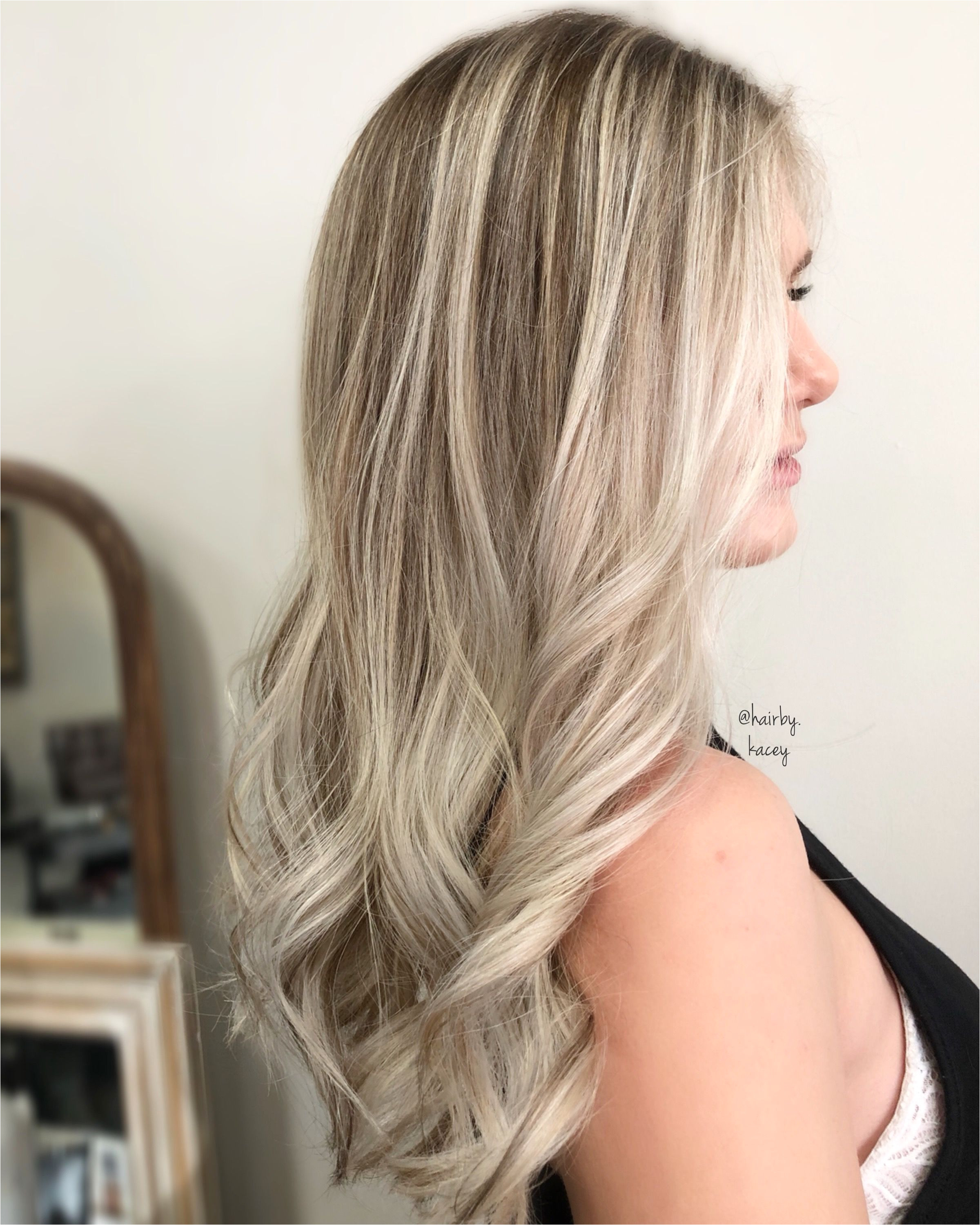 Platinum blonde Blonde Balayage