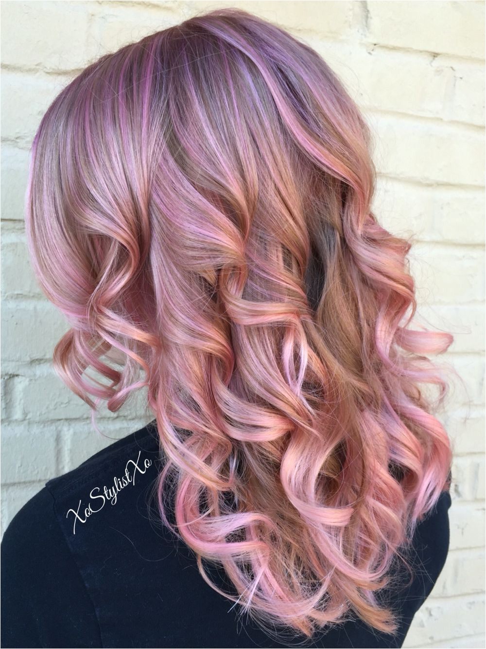 Rose Gold Hair