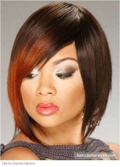 This glam medium black Bob hair style will provide your face with a fab frame For extra glam you can play with highlights that add depth and definition to
