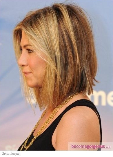 Jennifer Aniston Hairstyles Jennifer Aniston Bob Haircut Side View Fashion up Trend