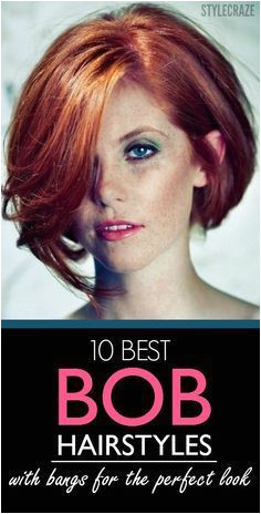 10 fabulous and bob hairstyles with bangs for the perfect look FingerWaveHairstyle