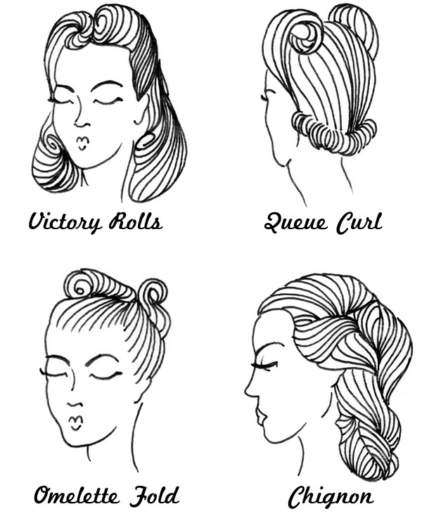 1940 s hair