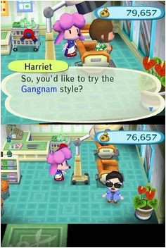 Animal Crossing shampoodle funny Gangnam style XD