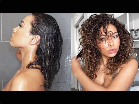 MY CURLY HAIR ROUTINE