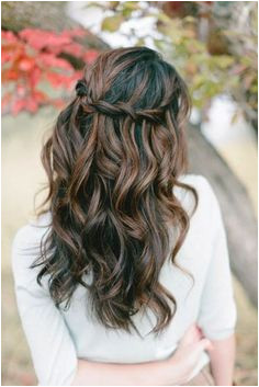 Bridesmaid Hairstyles Down Curls 39 Half Up Half Down Hairstyles to Make You Look Perfecta