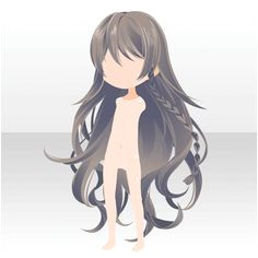 Cute Super long Anime Hair