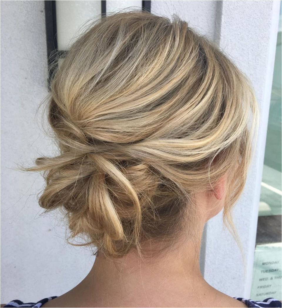 Casual Chignon Updo