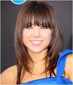 Medium Hairstyle with Bangs 2013