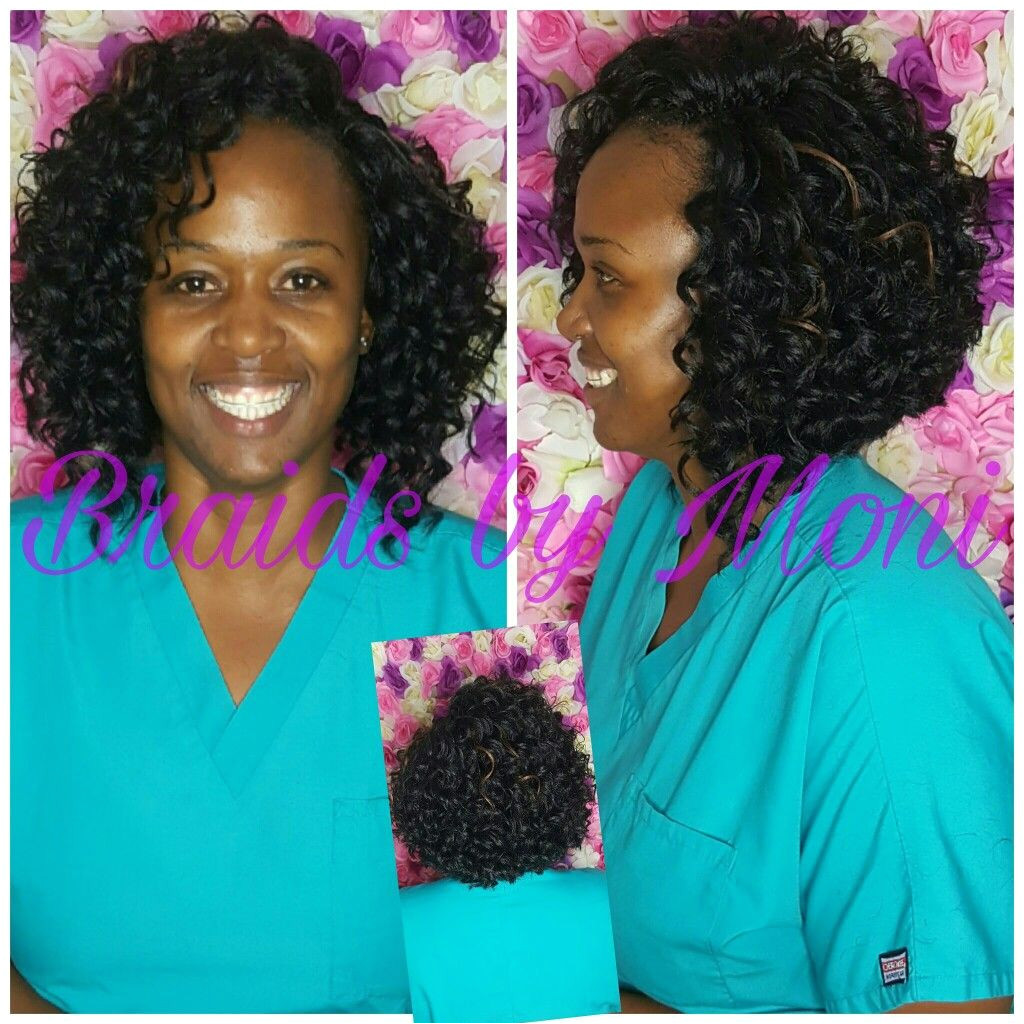 Braids by Moni Located in Mississippi Crochet Using Kima Ripple Deep Hair