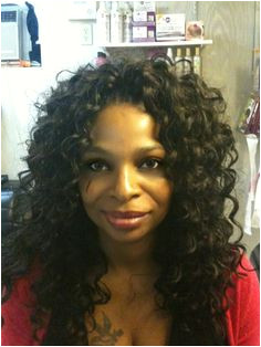 Tree Braids Interlock Braids using Freetress Cozy Deep Curl hair Get Chicago s Best Tree