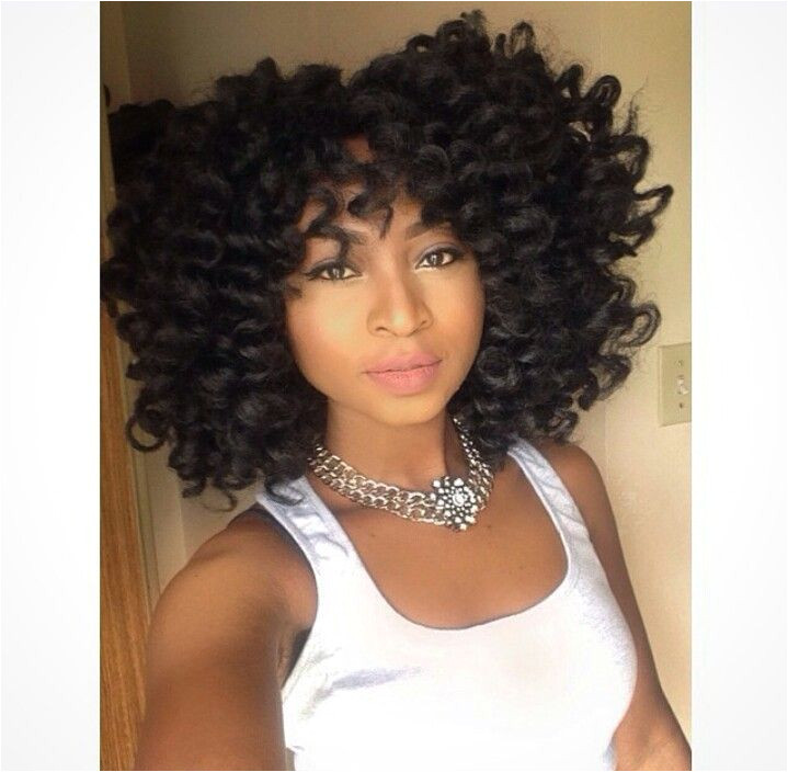 Flexi Rod Set Crochet Braids Natural Twist Out Relaxed Hair Crochet Braids