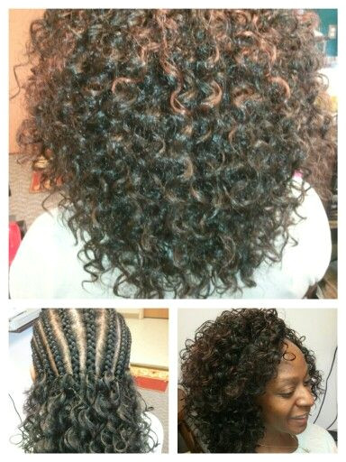 CROCHET BRAIDS Freetress GoGo curl pattern By Hair Splendor Beauty Supply Stylist Radford VA