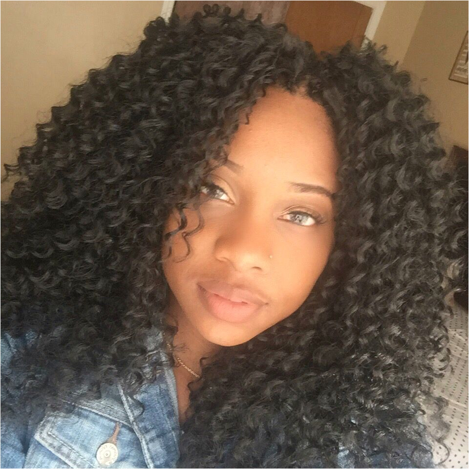 Crochet Braids using Kima Braid Brazilian Twist â¤ï¸